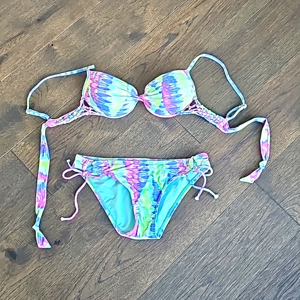 NWT BIKINI LAB TIE DYE TWO PIECE